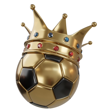 Златна топка с корона