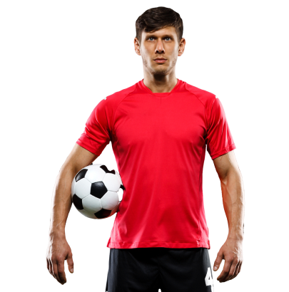 Илюстрация на футболист